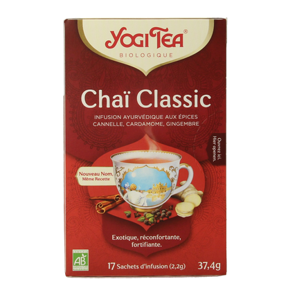 Yogi Tea Classic chai bio 17.00 Zakjes