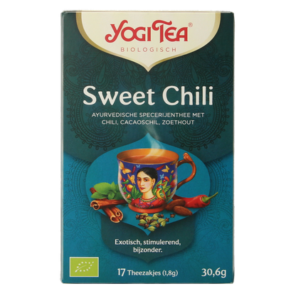 Yogi Tea Sweet chili bio 17.00 Zakjes