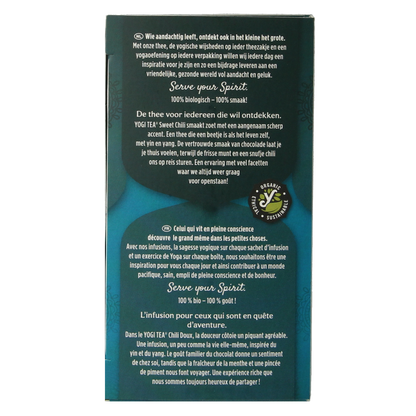 Yogi Tea Sweet chili bio 17.00 Zakjes