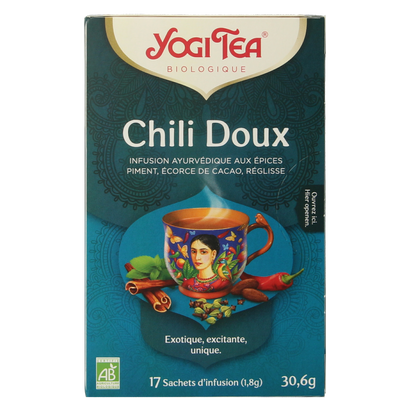 Yogi Tea Sweet chili bio 17.00 Zakjes