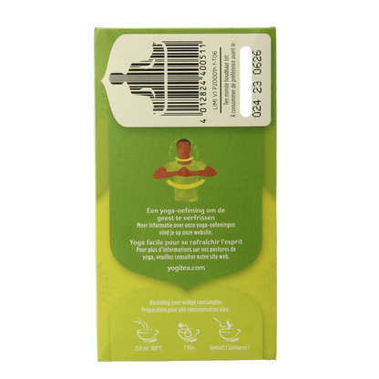 Yogi Tea Lime mint bio 17.00 Zakjes