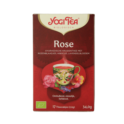 Yogi Tea Rose bio 17.00 Zakjes