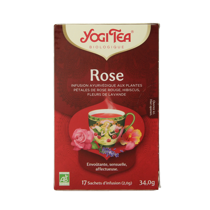 Yogi Tea Rose bio 17.00 Zakjes