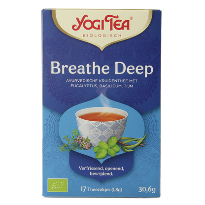 Yogi Tea Breathe deep bio 17.00 Zakjes