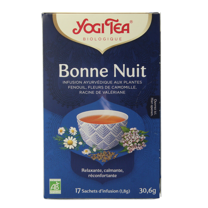 Yogi Tea Bedtime bio 17.00 Zakjes