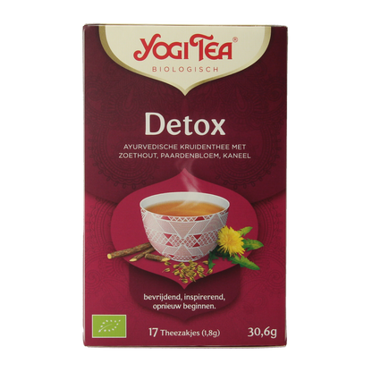 Yogi Tea Detox bio 17.00 Zakjes