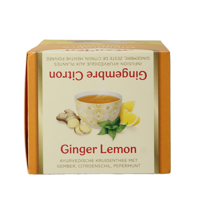 Yogi Tea Ginger lemon munt bio 17.00 Zakjes
