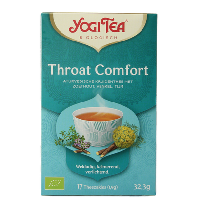 Yogi Tea Throat comfort bio 17.00 Zakjes