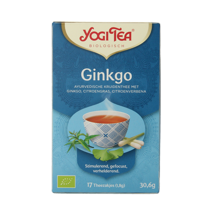 Yogi Tea Ginkgo bio 17.00 Zakjes