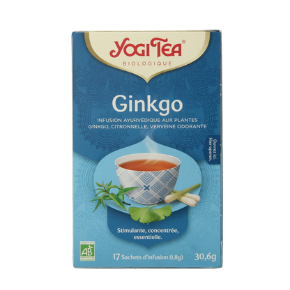 Yogi Tea Ginkgo bio 17.00 Zakjes