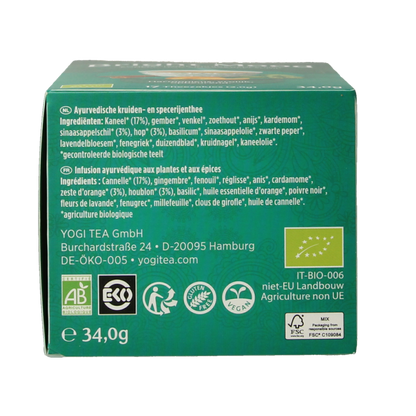 Yogi Tea Bright mood bio 17 Zakjes