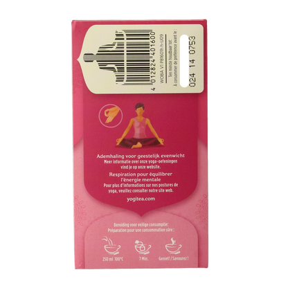 Yogi Tea Women's balance bio 17.00 Zakjes