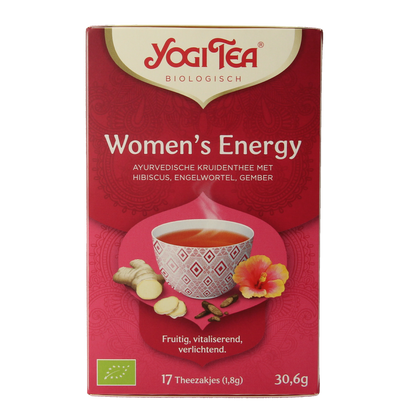 Yogi Tea Women's energy bio 17.00 Zakjes
