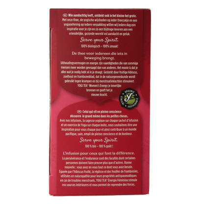 Yogi Tea Women's energy bio 17.00 Zakjes