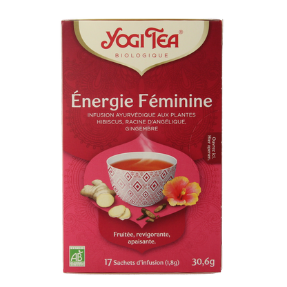 Yogi Tea Women's energy bio 17.00 Zakjes