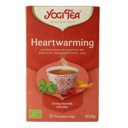 Yogi Tea Heartwarming bio 17.00 Zakjes