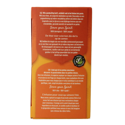 Yogi Tea Ginger orange vanilla bio 17.00 Zakjes