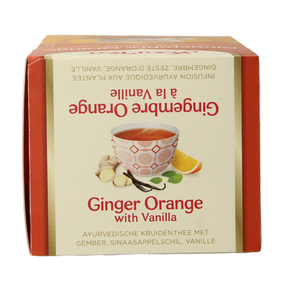 Yogi Tea Ginger orange vanilla bio 17.00 Zakjes