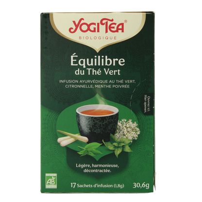 Yogi Tea Green balance bio 17.00 Zakjes