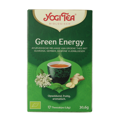 Yogi Tea Green energy bio 17.00 Zakjes