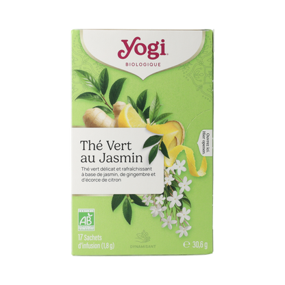 Yogi Tea Green jasmine bio 17.00 Zakjes