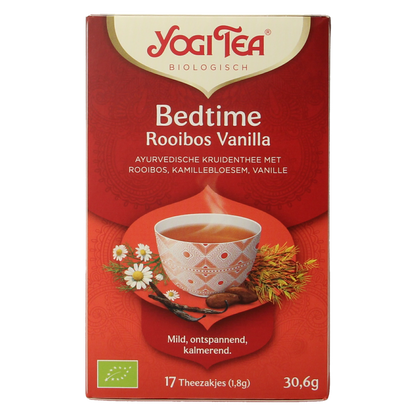 Yogi Tea Bedtime rooibos vanille bio 17.00 Zakjes