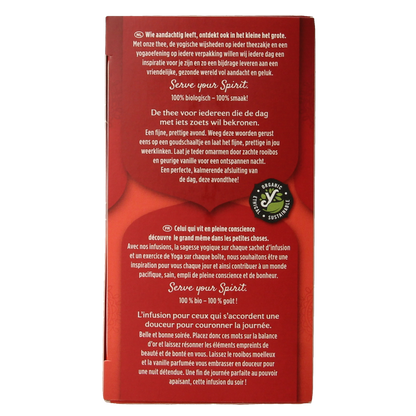 Yogi Tea Bedtime rooibos vanille bio 17.00 Zakjes