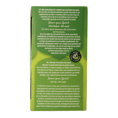 Yogi Tea Green tea matcha lemon bio 17 Zakjes