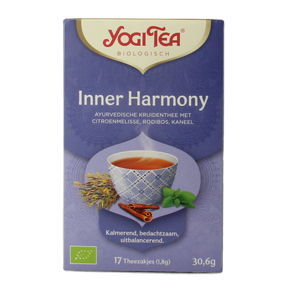 Yogi Tea Inner harmony bio 17.00 Zakjes