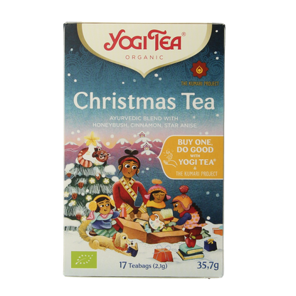 Yogi Tea Christmas tea builtje bio 17.00 Zakjes