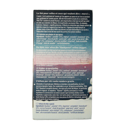 Yogi Tea Christmas tea builtje bio 17.00 Zakjes