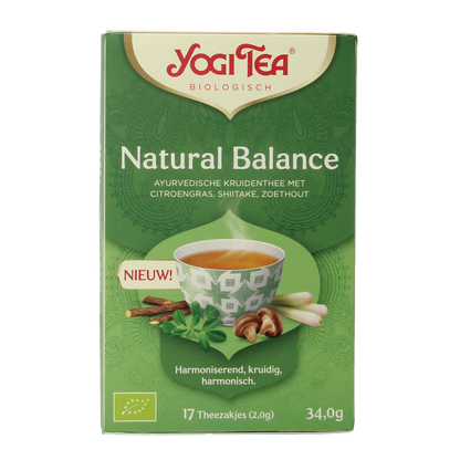 Yogi Tea Natural balance bio 17.00 Zakjes