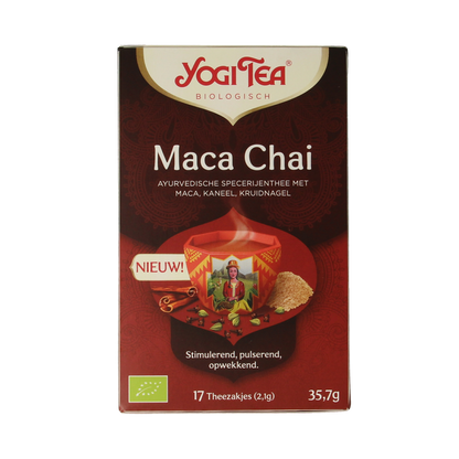 Yogi Tea Maca chai bio 17.00 Zakjes