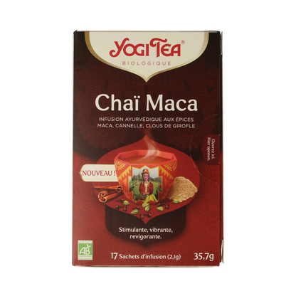 Yogi Tea Maca chai bio 17.00 Zakjes