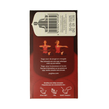 Yogi Tea Maca chai bio 17.00 Zakjes