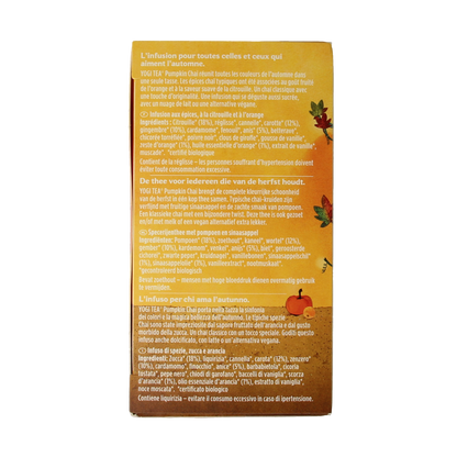 Yogi Tea Pumpkin chai bio 17.00 Zakjes