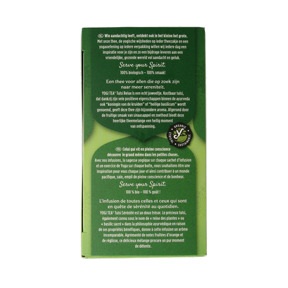 Yogi Tea Tulsi relax thee bio 17.00 Zakjes