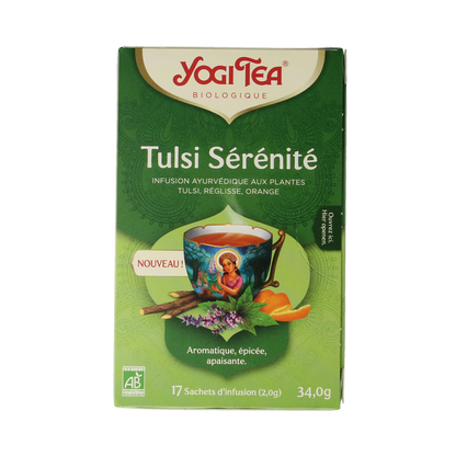 Yogi Tea Tulsi relax thee bio 17.00 Zakjes
