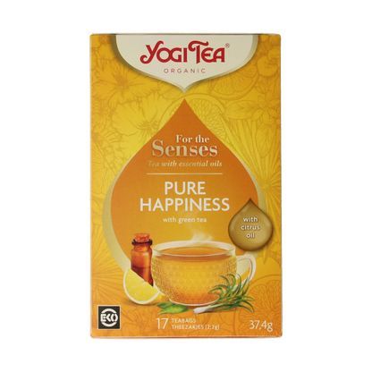 Yogi Tea Tea for the senses pure happiness bio 17 Zakjes
