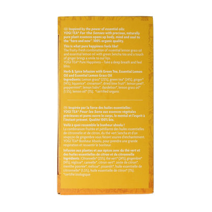 Yogi Tea Tea for the senses pure happiness bio 17 Zakjes