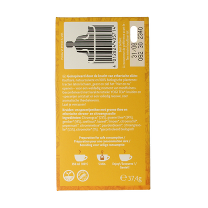 Yogi Tea Tea for the senses pure happiness bio 17 Zakjes