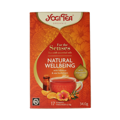 Yogi Tea For the sence natural wellness bio 17 Zakjes