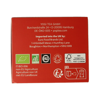 Yogi Tea For the sence natural wellness bio 17 Zakjes