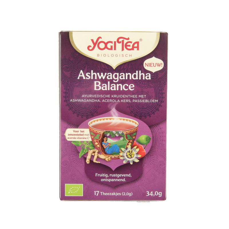Yogi Tea Ashwagandha balance bio 17 Zakjes