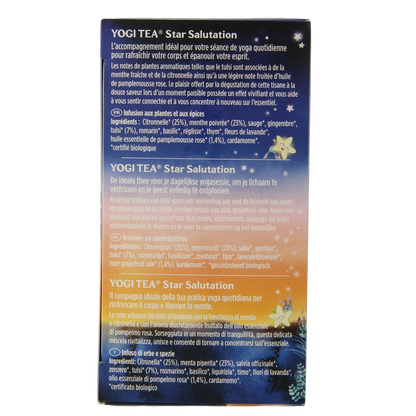 Yogi Tea Star salutation bio 17.00 Zakjes