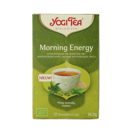 Yogi Tea Morning energy bio 17.00 Zakjes