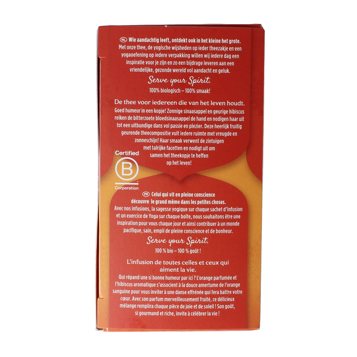 Yogi Tea tangy blood orange bio 17.00 Zakjes