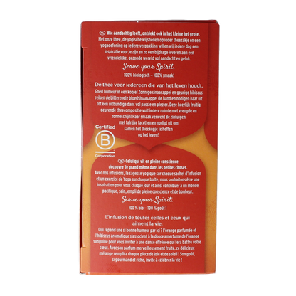 Yogi Tea tangy blood orange bio 17.00 Zakjes
