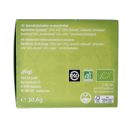 Yogi Tea Belly comfort bio 17 Zakjes