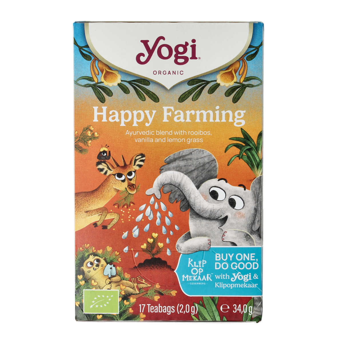 Yogi Happy farming bio 17.00 Zakjes